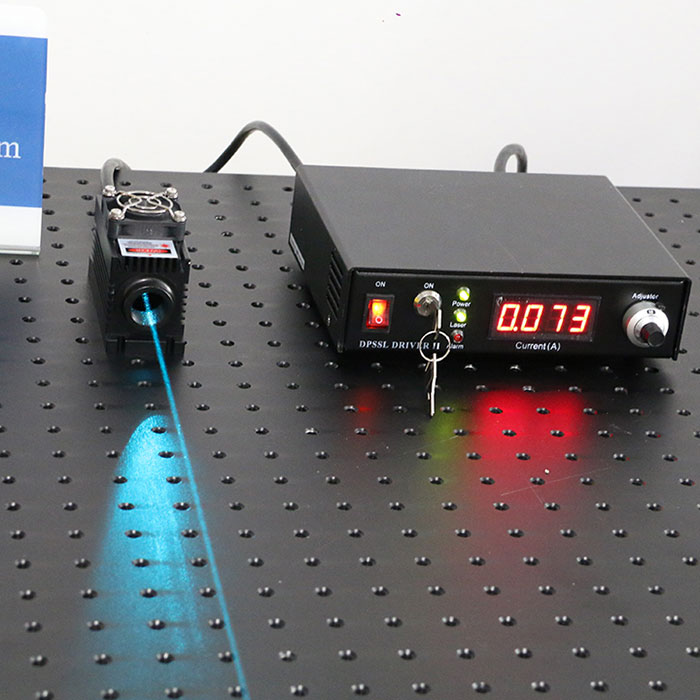 TEM00 488nm 40mW Azul Laser CW and TTL/Analog modulation together